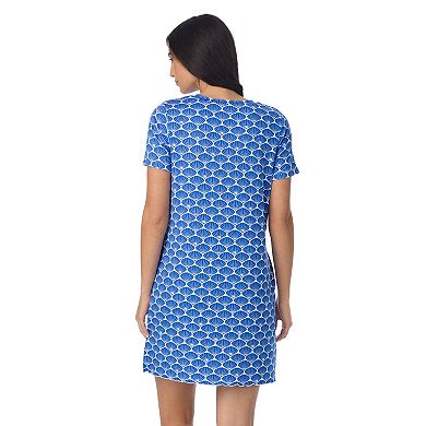Women's Beauty Sleep Social Cozy Short Sleeve Sleepshirt
