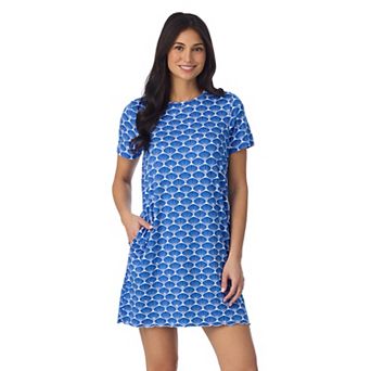 Women's Beauty Sleep Social Cozy Short Sleeve Sleepshirt