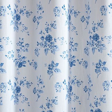Laura Ashley Bianca Floral Printed Shower Curtain