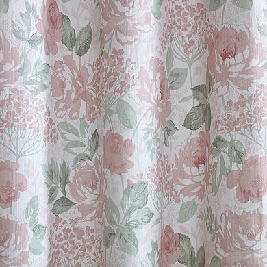 Laura Ashley Alys Floral Printed Shower Curtain