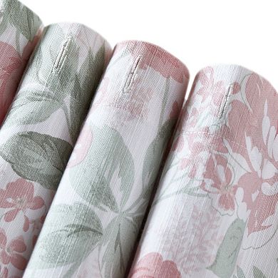 Laura Ashley Alys Floral Printed Shower Curtain