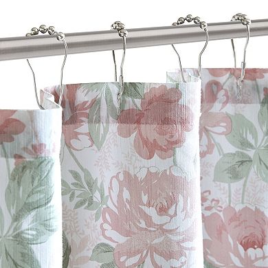 Laura Ashley Alys Floral Printed Shower Curtain