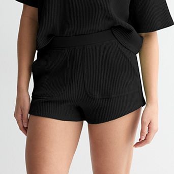 Juniors' SO® Waffle Shorts