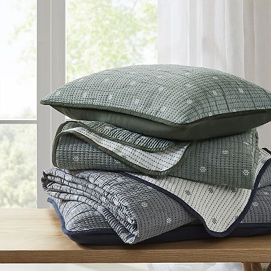 510 Design Farrah Lightweight Woven Reversible Quilt Set with Shams