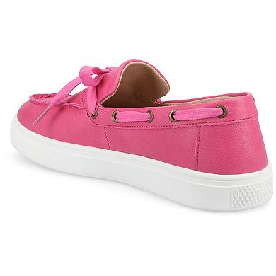 Journee Annamaria Women's Round Toe Slip-On Loafers