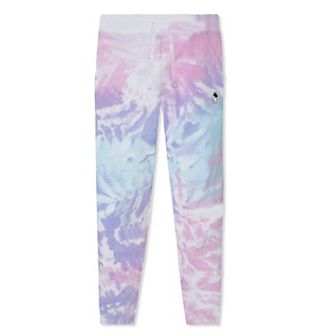 Dalix Astronaut Tie Dye Fleece Jogger Pant