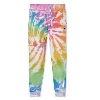 Dalix Astronaut Tie Dye Fleece Jogger Pant