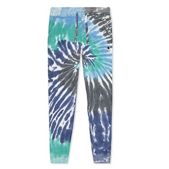 Dalix Astronaut Tie Dye Fleece Jogger Pant