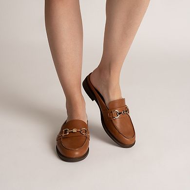 Journee Rayla Women's Slip-On Loafers With Bit Detail