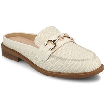 Journee Rayla Women's Slip-On Loafers With Bit Detail