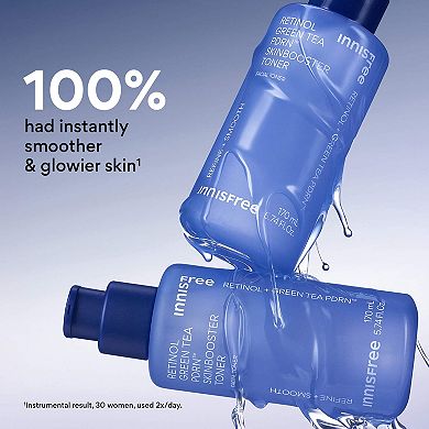 Retinol Green Tea PDRN Toner for Smoothing & Firming