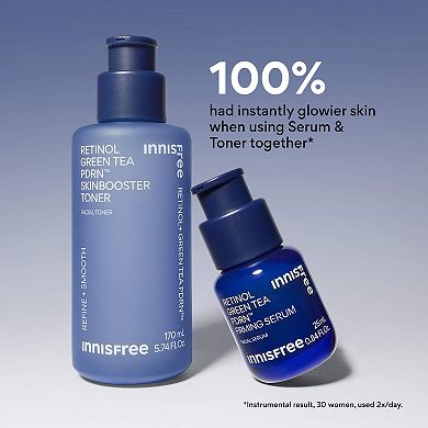 Retinol Green Tea PDRN Toner for Smoothing & Firming