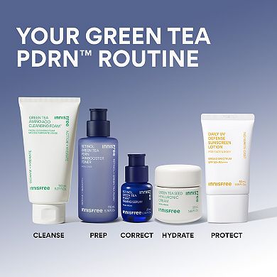Retinol Green Tea PDRN Toner for Smoothing & Firming