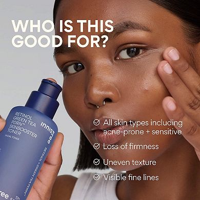Retinol Green Tea PDRN Toner for Smoothing & Firming