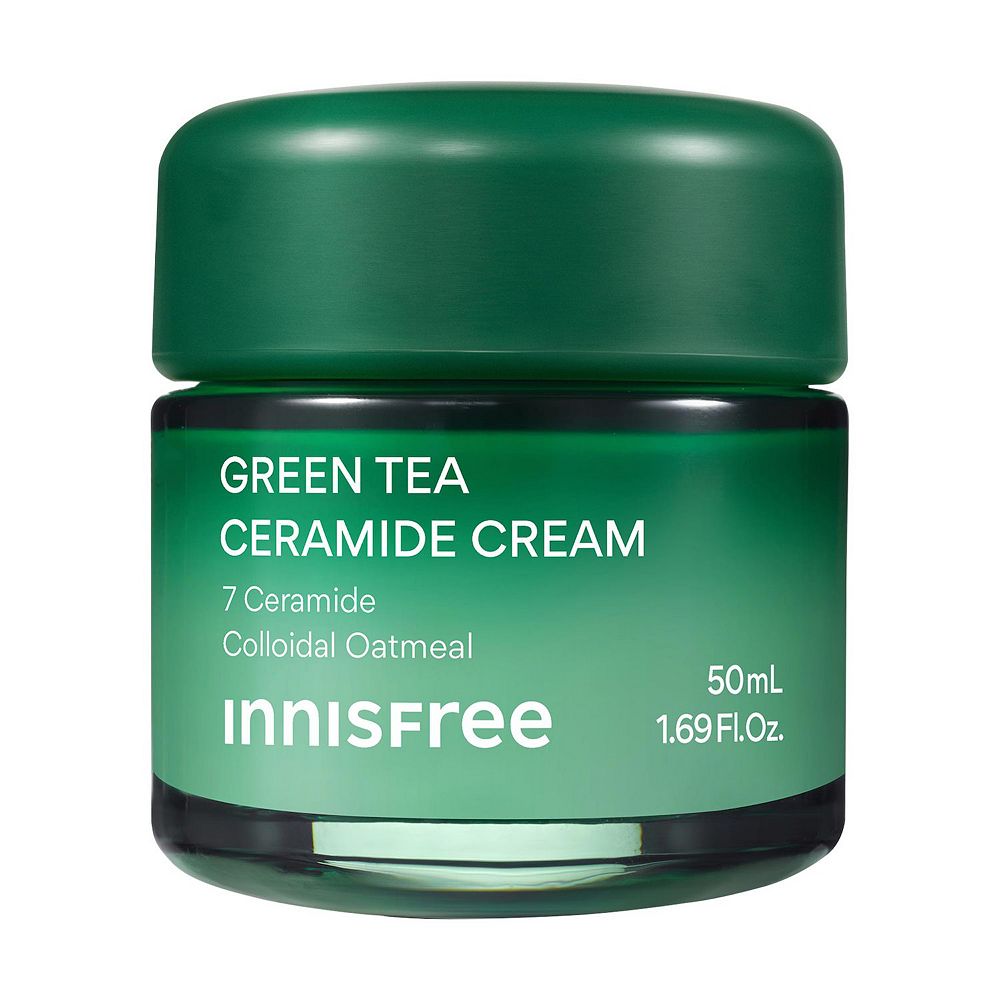 innisfree Green Tea Ceramide Cream for Redness & Barrier Repair