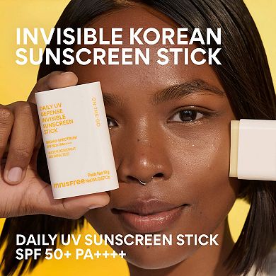 Daily UV Invisible Korean Sunscreen Stick SPF 50+ PA++++