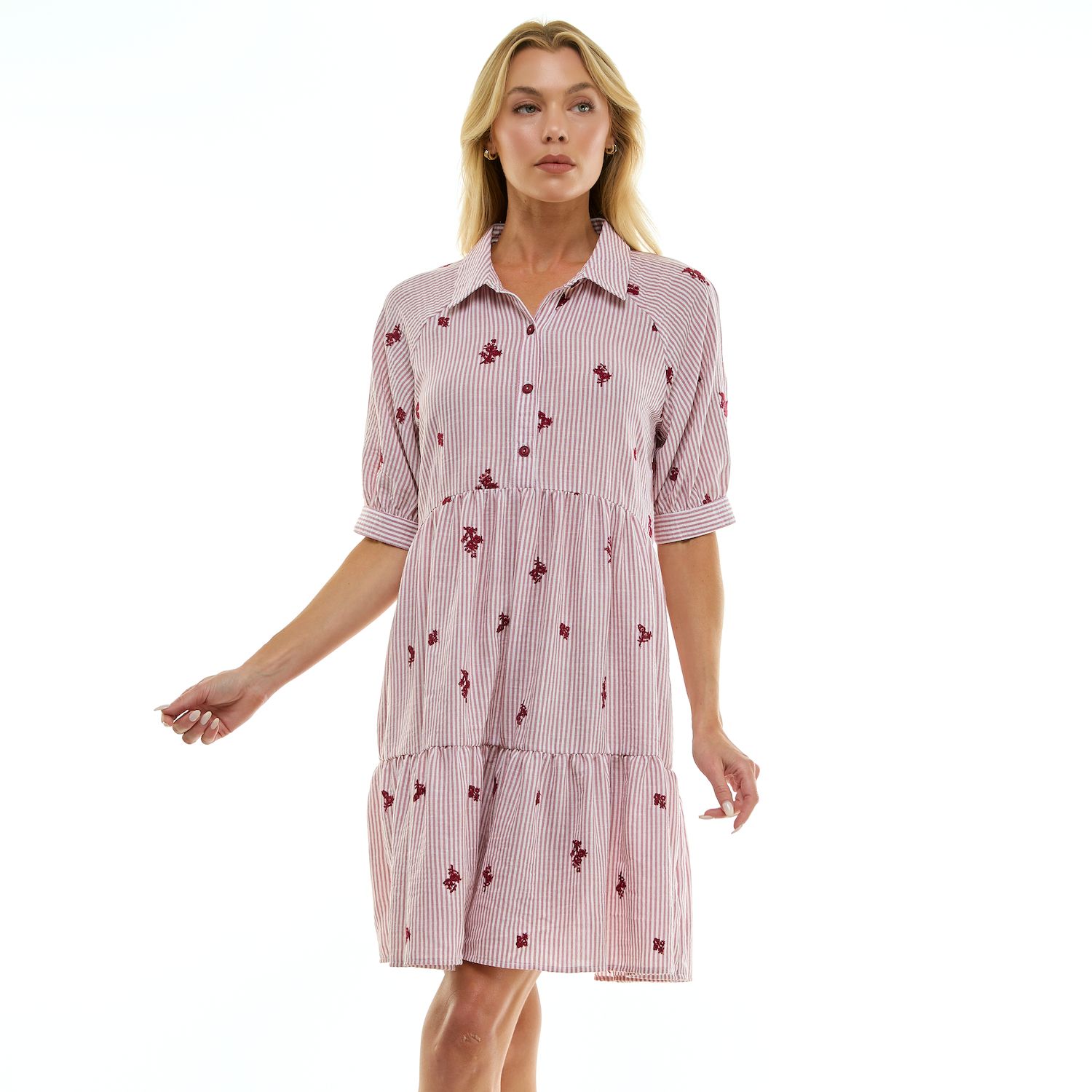 Женские платья Figueroa & Flower Embroidered Peasant Dress