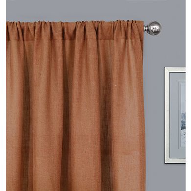 Sonoma Goods For Life® Linen Blend Light Filtering Single Window Curtain Panel