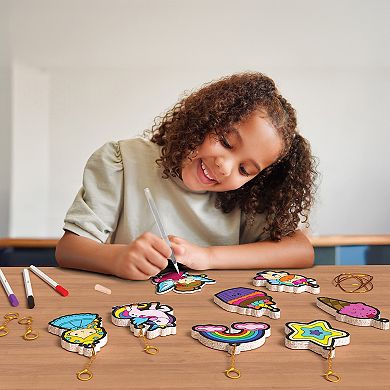 Skillmatics Foil Fun Disney Princess Craft Kit with Markers & Accessories