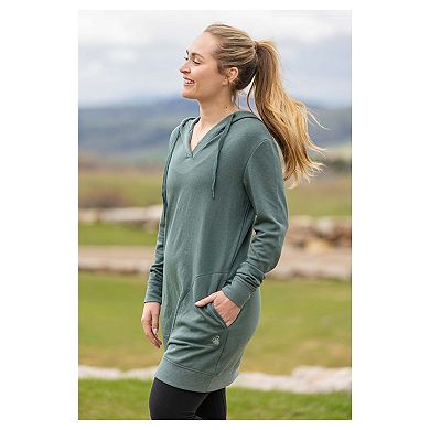 Women's Legendary Whitetails Long Sleeve Oversized Hoodie Sweatshirt Dress