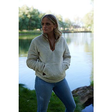 Women's Legendary Whitetails Fuzzy Hide Fleece Pullover