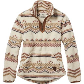 Women's Legendary Whitetails Fuzzy Hide Fleece Pullover