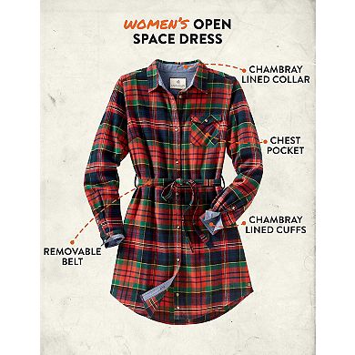 Women's Legendary Whitetails Open Spaces Flannel Dress
