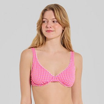 Juniors' Ninety-Nine° Underwire Bralette Swim Top
