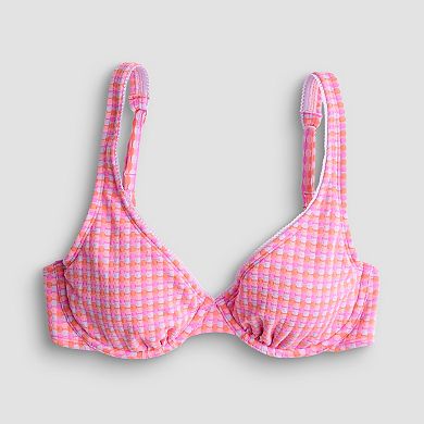 Juniors' Ninety-Nine° Underwire Bralette Swim Top
