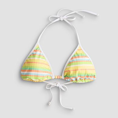 Juniors' Ninety-Nine° Triangle with Binding Swim Top