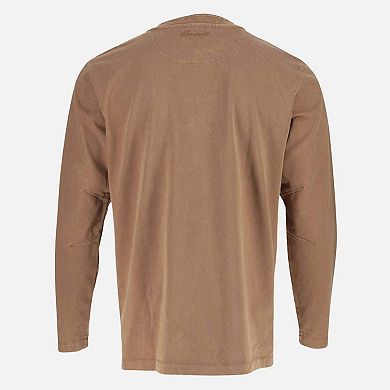 Men's Thorogood Workwear Heavyweight Vintage Wash Long Sleeve Henley