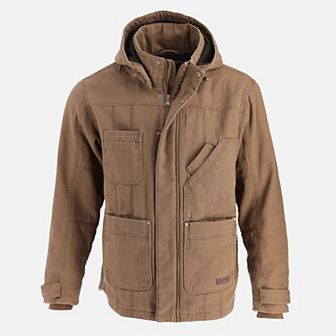 Men's Iron River Heavyweight Stone Washed Canvas Insulated Jacket