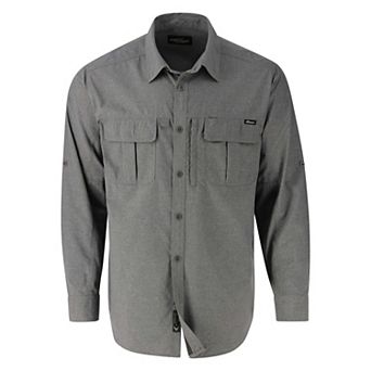 Men's Convertible Long Sleeve Work Shirt