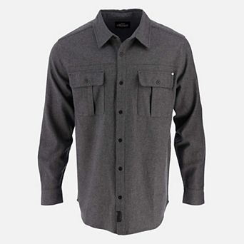 Men's Heavyweight Brushed Button Up Shirt