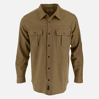 Men's Heavyweight Brushed Button Up Shirt