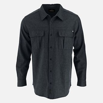 Men's Heavyweight Brushed Button Up Shirt