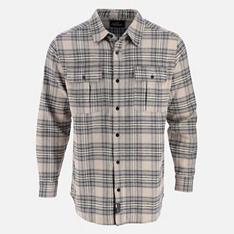 Men's Heavyweight Brushed Button Up Shirt