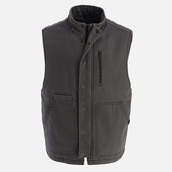 Men's Heritage Stone Washed Canvas Vest