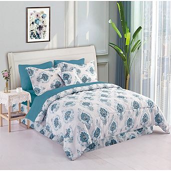 Bibb Home 8 pc Comforter Set