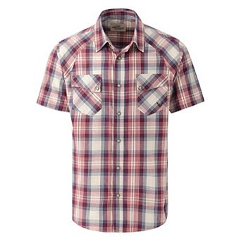 Men's Western Short Sleeve Shirt with Snaps