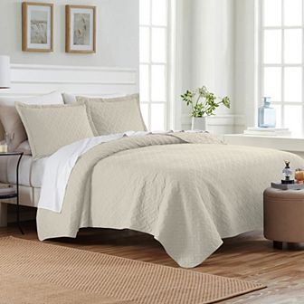 Dan River 3 pc Basket Pinsonic 1 quilt 2 shams