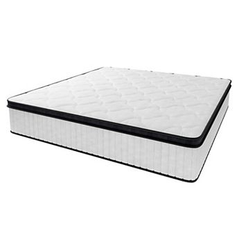 14 in Supportive Innerspring Mattress with Memory Foam Breathable Cover
