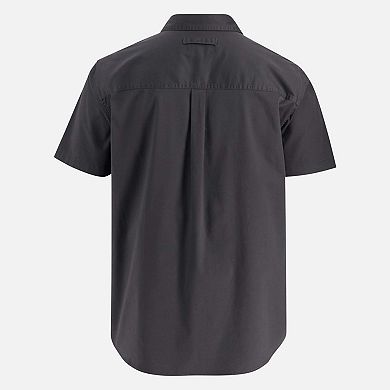 Men's Short Sleeve Utility Button Up Shirt