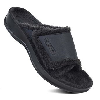 Aerothotic - Hadley Cozy Faux Fur Slipper