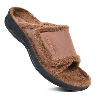 Aerothotic - Hadley Cozy Faux Fur Slipper