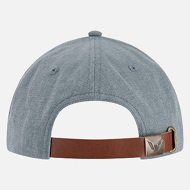 Men's Crafting Herringbone Leather Strap Hat
