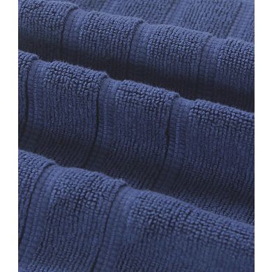 Bibb Home 12 Piece Zero Twist Towel Set