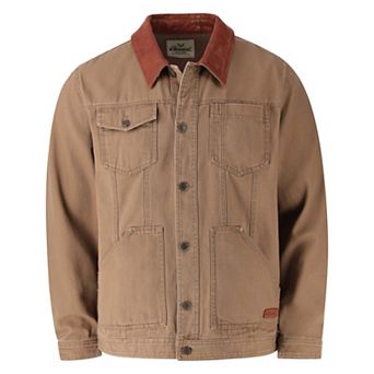Men's Stone Wash Canvas Trucker Jacket
