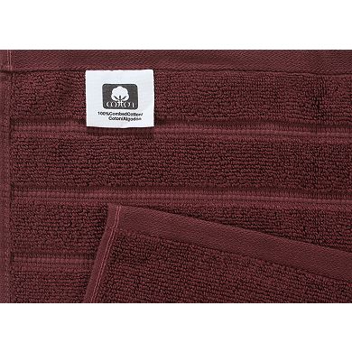 Bibb Home 18 Piece Zero Twist Towel Set