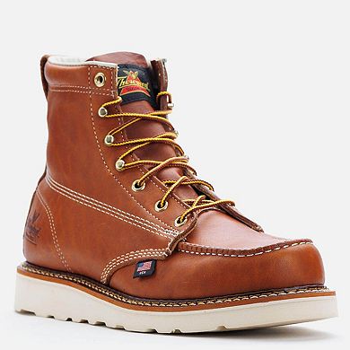 Men's Thorogood American Heritage 6 Inch Tobacco Moc Toe Maxwear Wedge Boot